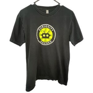 American Apparel “Curiosity Hacked” Robot Graphic T-Shirt